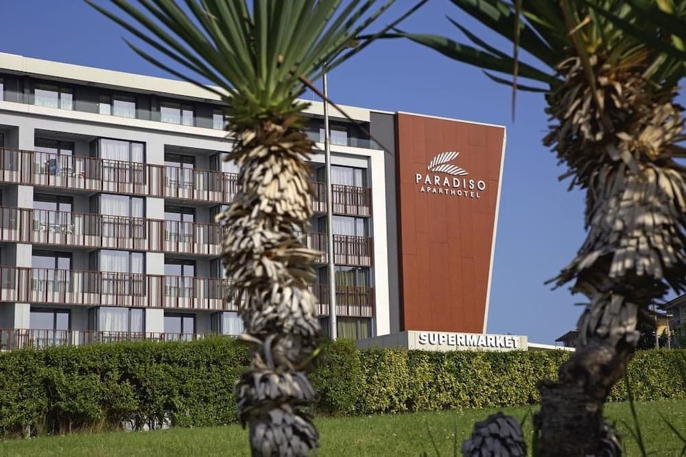 Konaklama yerinin ön cephesi