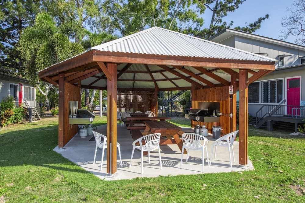 Açık havada yemek servisi