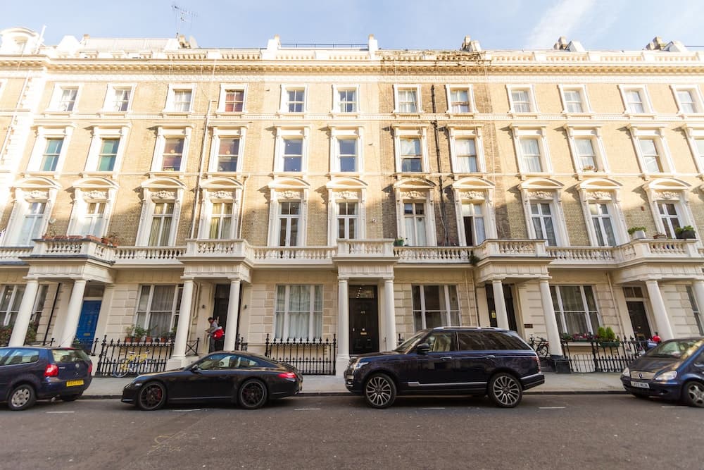 Konaklama yerinin ön cephesi