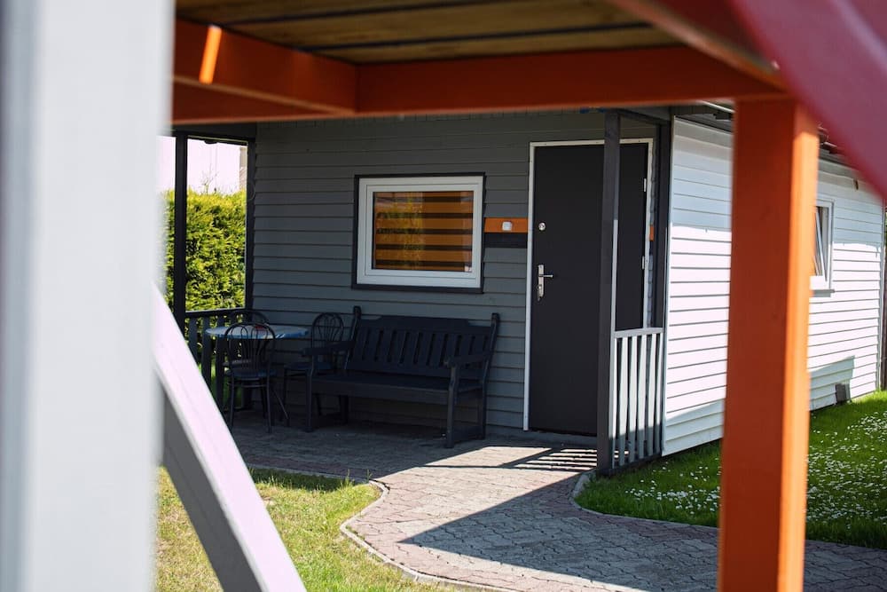 Konaklama yerinin ön cephesi