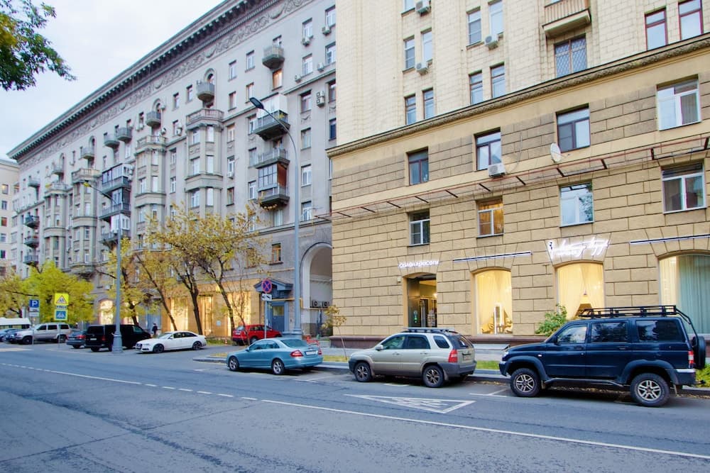 Konaklama yerinin ön cephesi