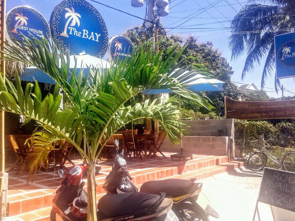 Konaklama yerinin ön cephesi