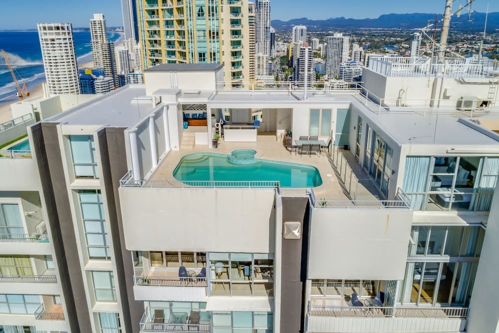 Konaklama yerinin ön cephesi