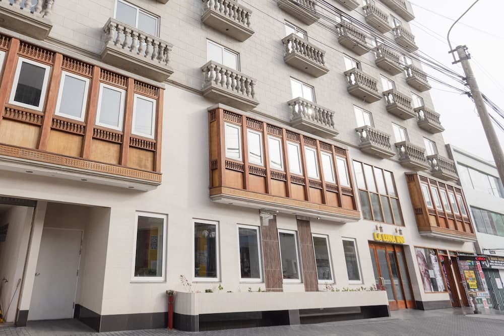 Konaklama yerinin ön cephesi