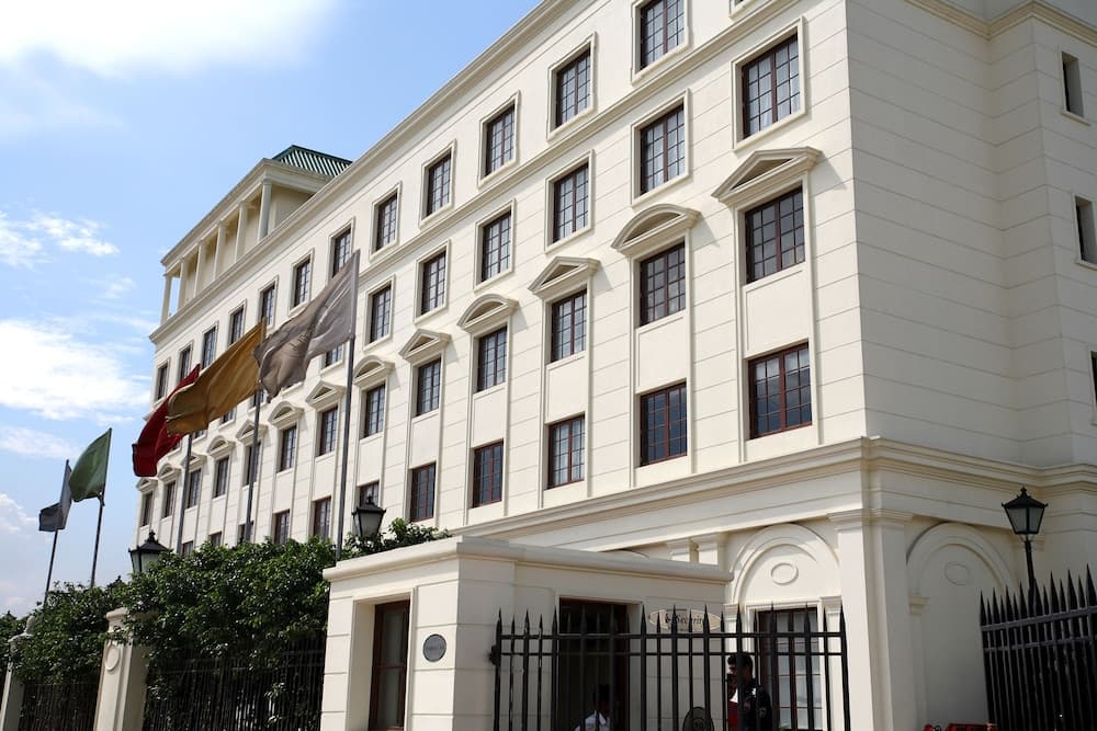 Konaklama yerinin ön cephesi