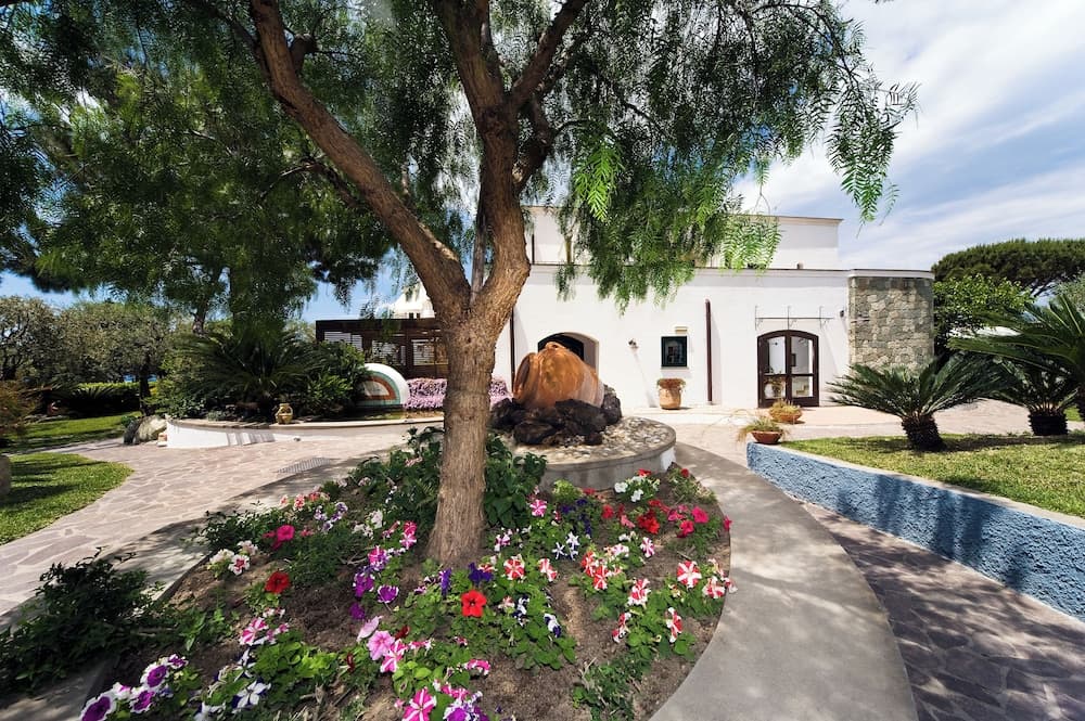 Konaklama yerinin ön cephesi