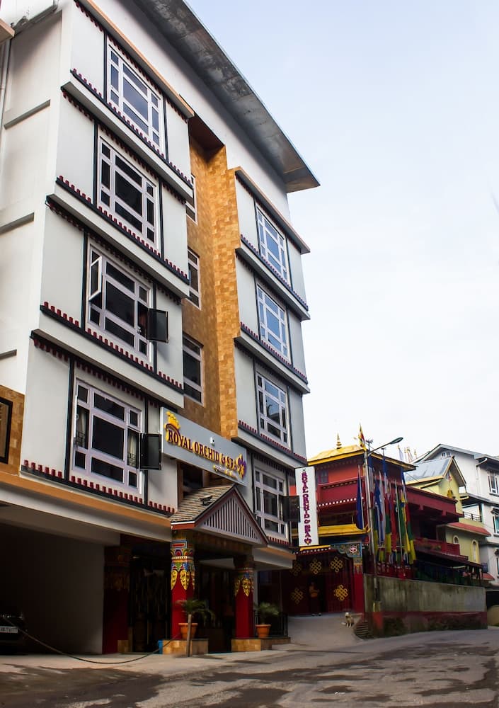 Konaklama yerinin ön cephesi