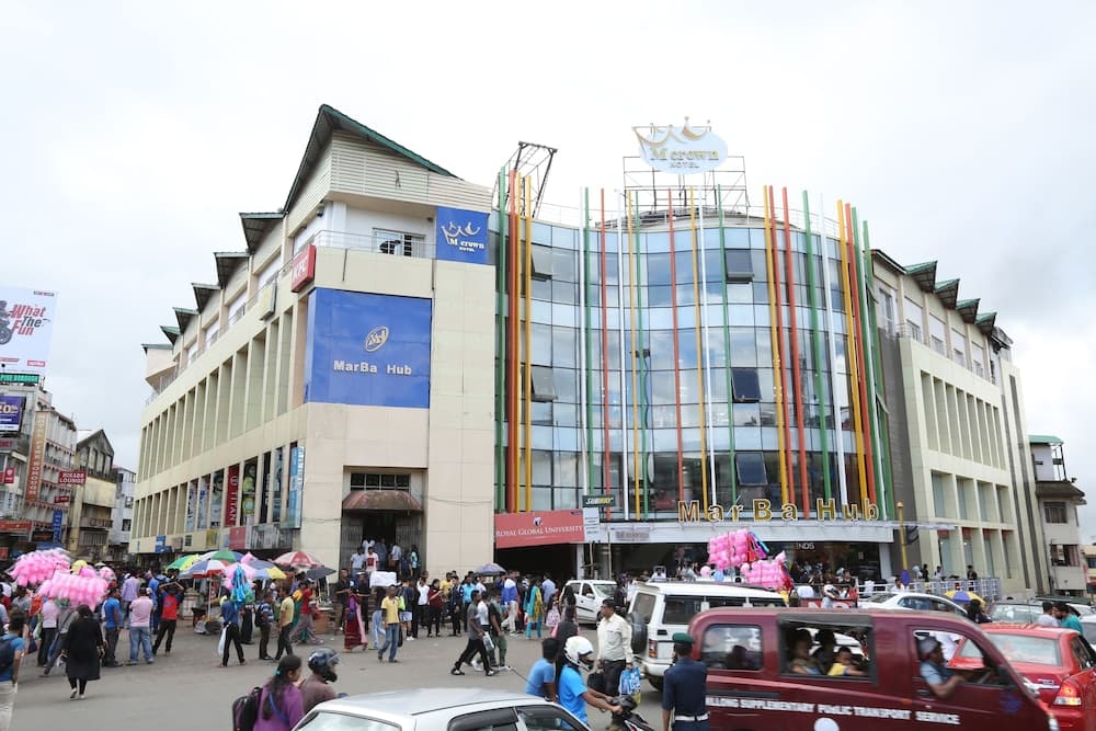 Konaklama yerinin ön cephesi