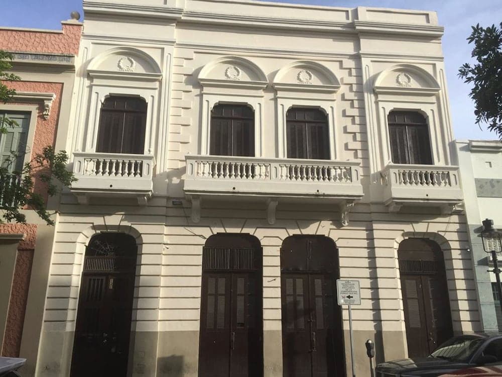 Konaklama yerinin ön cephesi