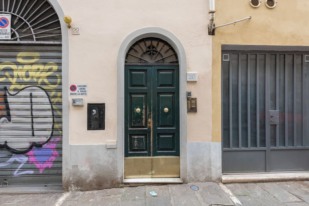 Konaklama yerinin ön cephesi