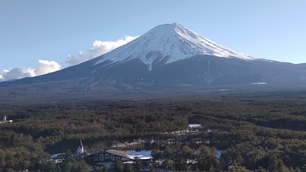 Konaklama yerinin ön cephesi