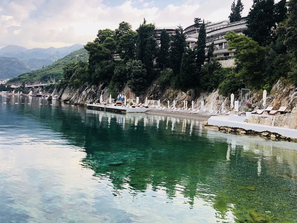 Konaklama yerinin ön cephesi