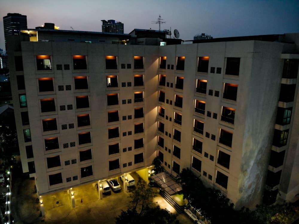 Konaklama yerinin ön cephesi