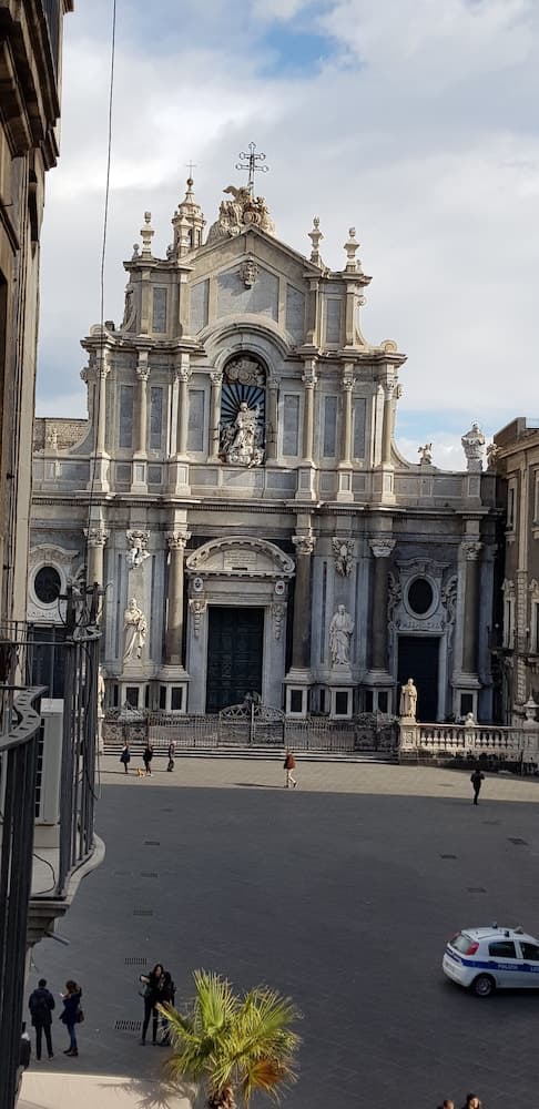 Konaklama yerinin ön cephesi