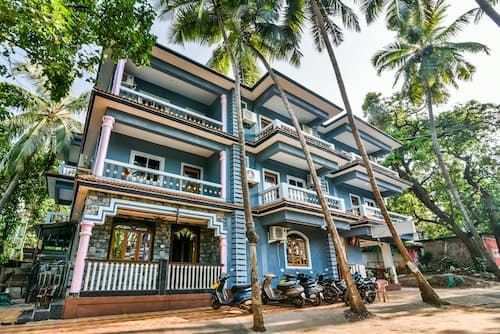 Hotel Suvian on Bagha Beach Goa