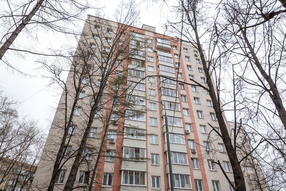 Konaklama yerinin ön cephesi