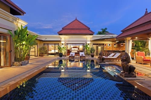 Private 6BR Tropical Estate near Nai Harn Beach
