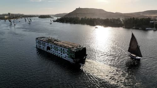 MS Esmeralda Nile Cruise from Aswan or Luxor