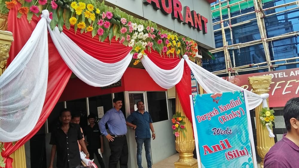 Konaklama yerinin ön cephesi