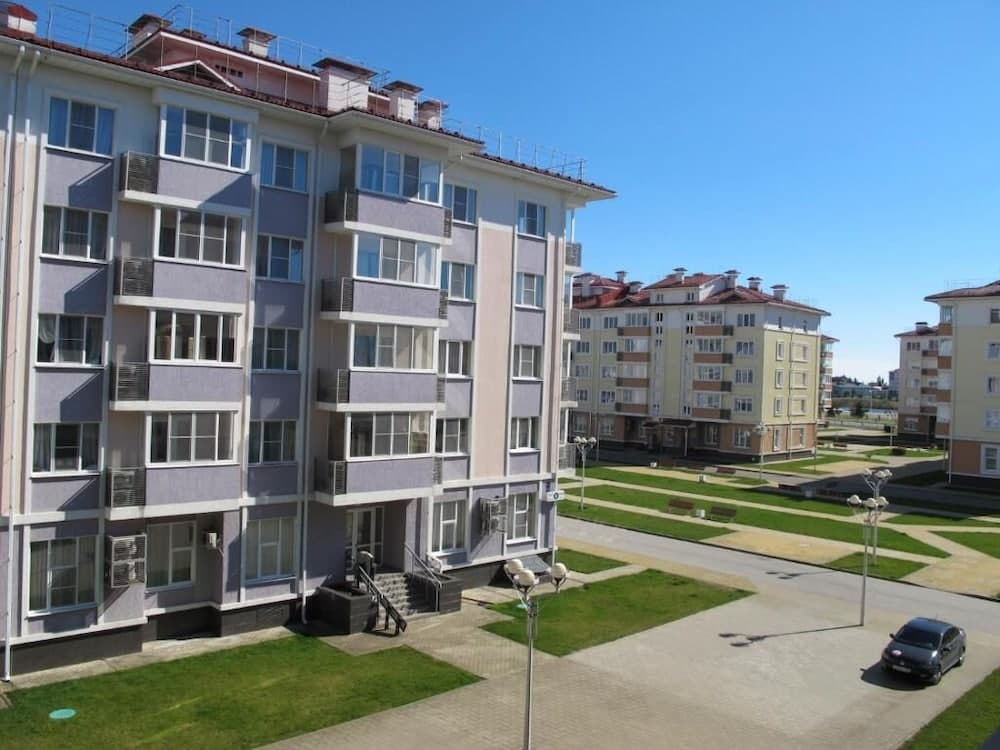 Konaklama yerinin ön cephesi