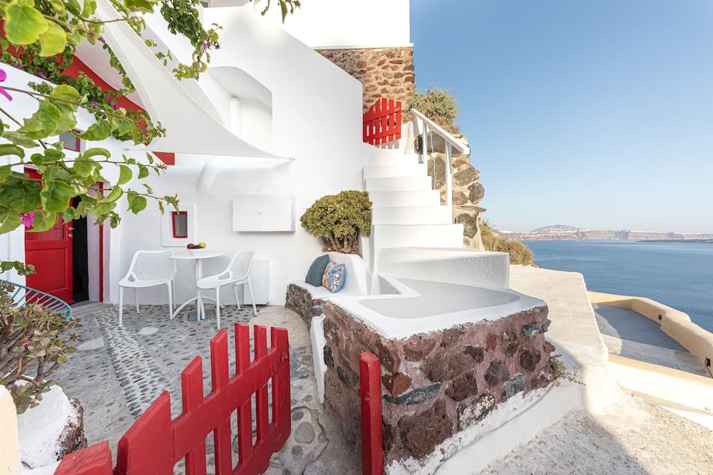 Konaklama yerinin ön cephesi