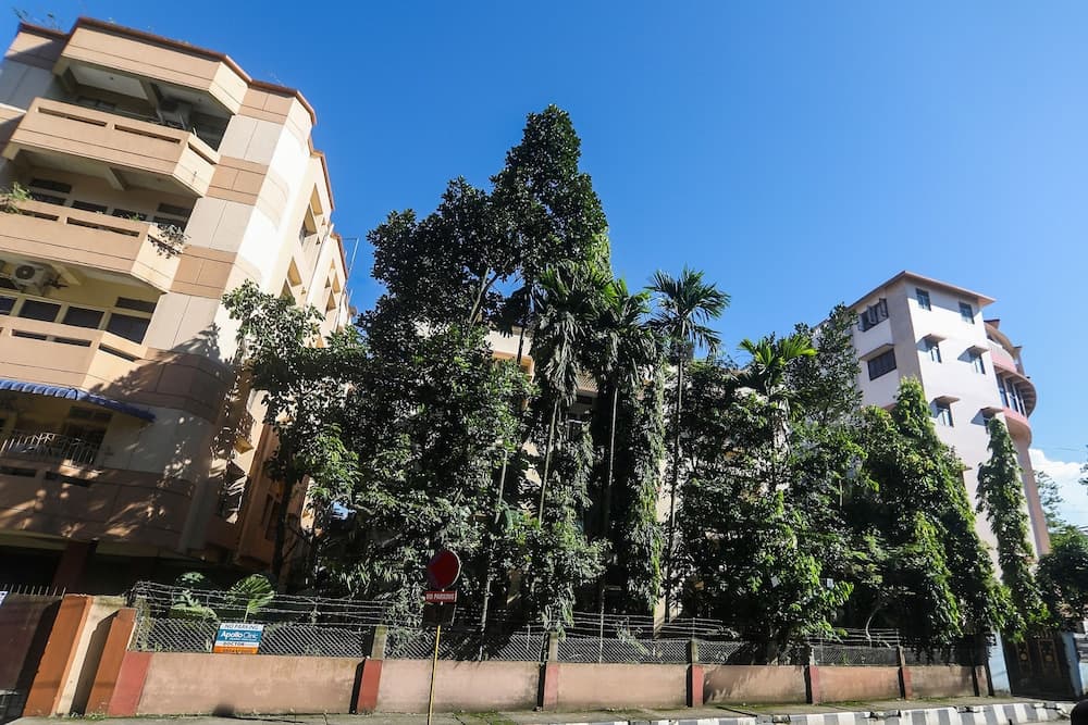 Konaklama yerinin ön cephesi