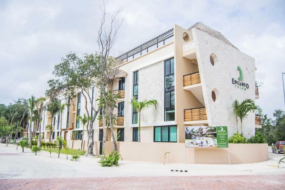 Konaklama yerinin ön cephesi