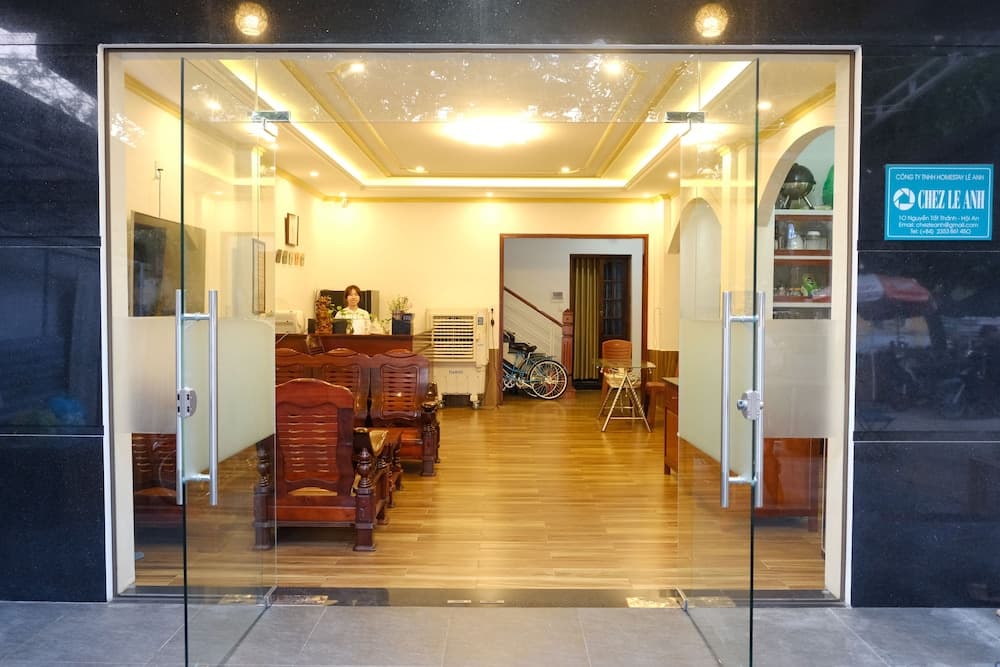 Konaklama yerinin ön cephesi