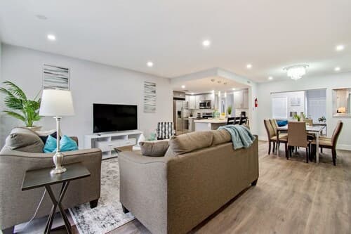 Trendy 4BR House with All New Furnishings & Hot Tub