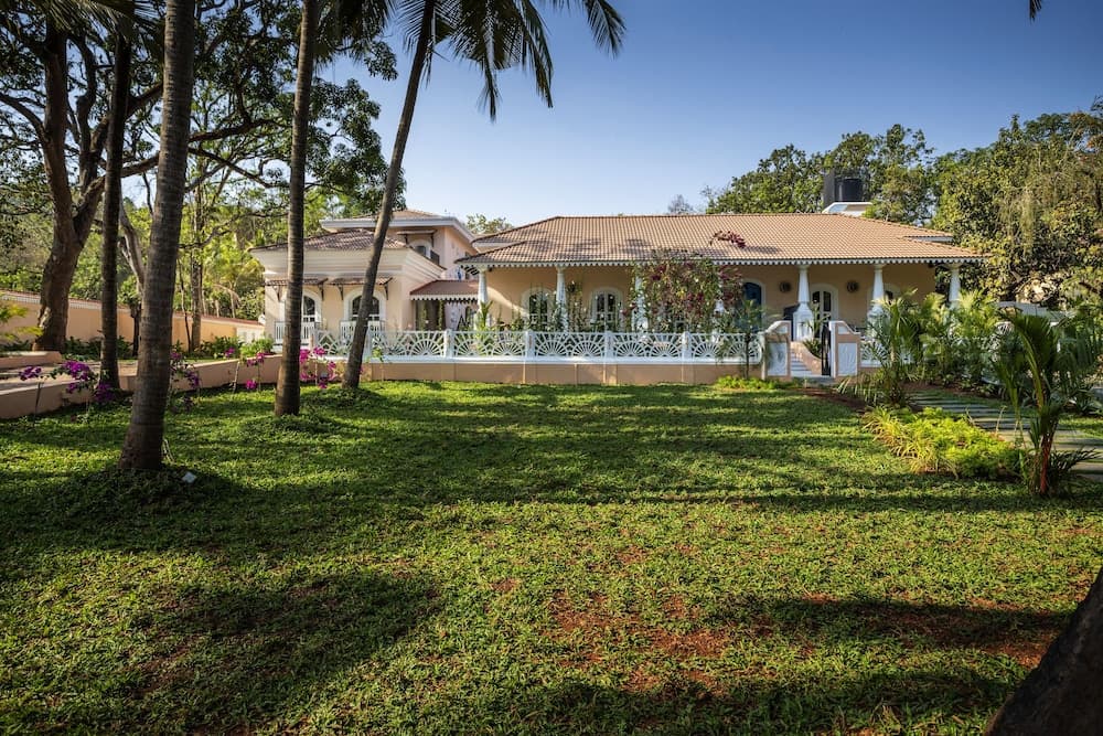 Konaklama yerinin ön cephesi