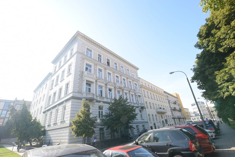 Konaklama yerinin ön cephesi