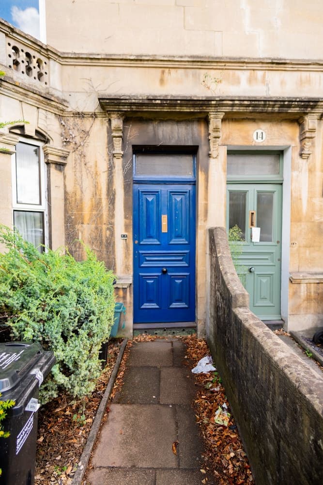 Konaklama yerinin ön cephesi