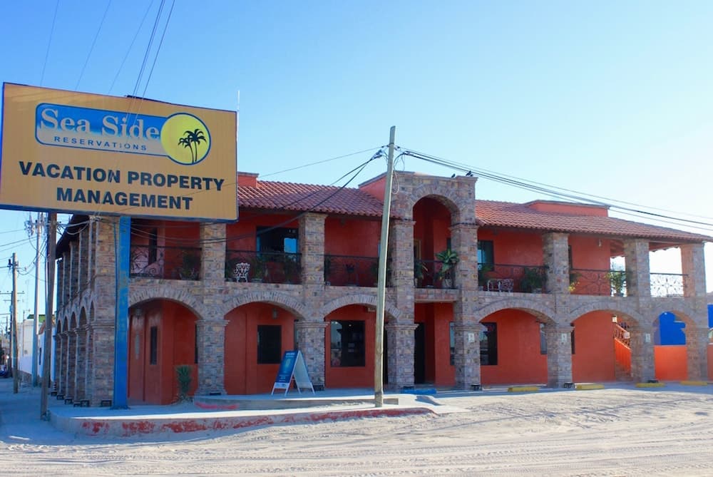 Konaklama yerinin ön cephesi