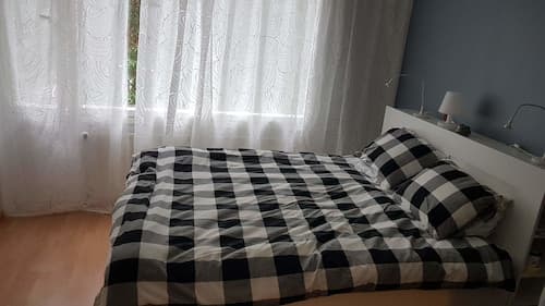1-bedroom apartment with private Sauna