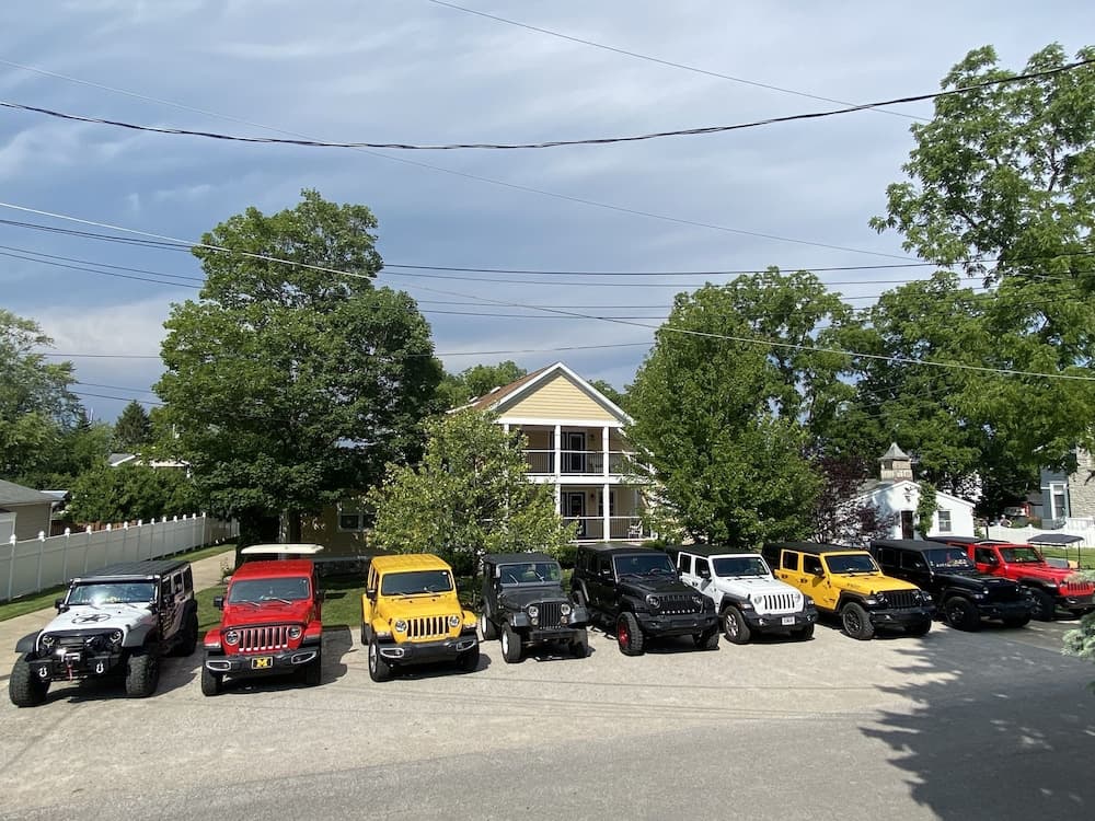 Konaklama yerinin ön cephesi