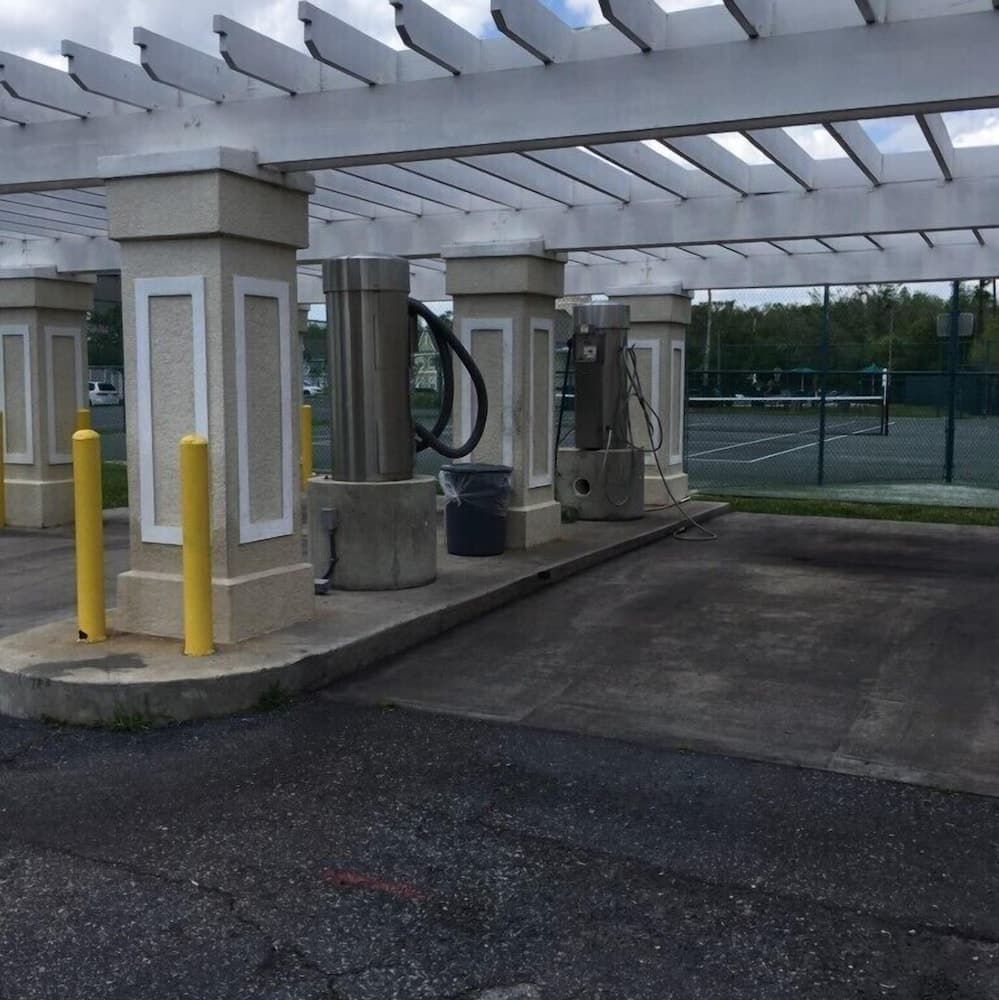 Konaklama yerinin ön cephesi