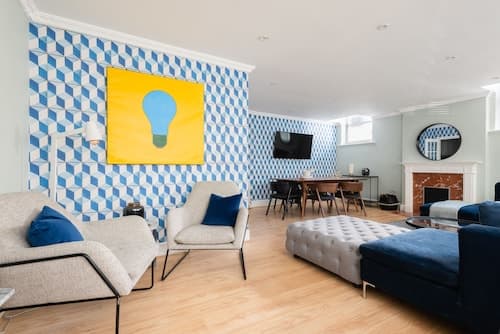 The Kensington Palace Mews - Bright & Modern 6bdr House With Parking Space