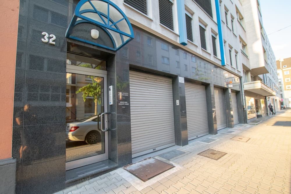 Konaklama yerinin ön cephesi