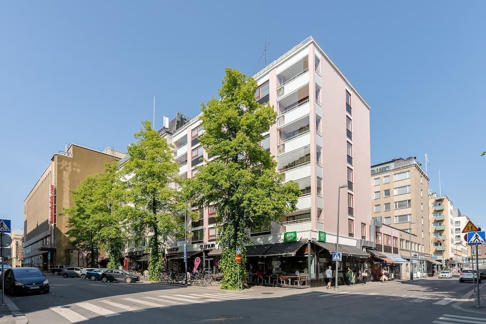 Konaklama yerinin ön cephesi