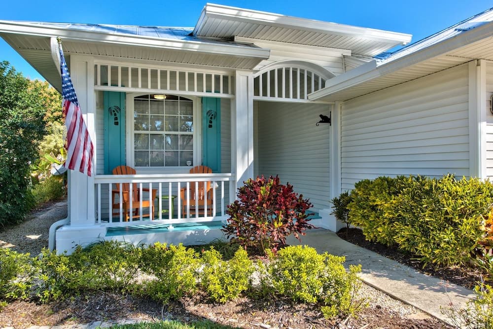 Konaklama yerinin ön cephesi