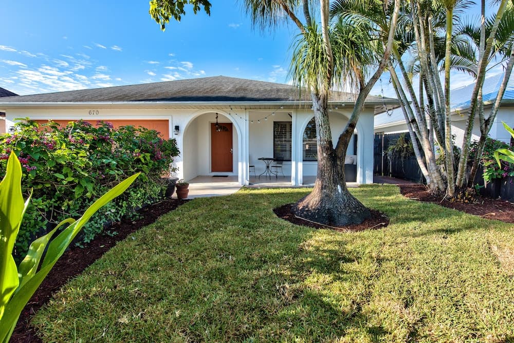 Konaklama yerinin ön cephesi