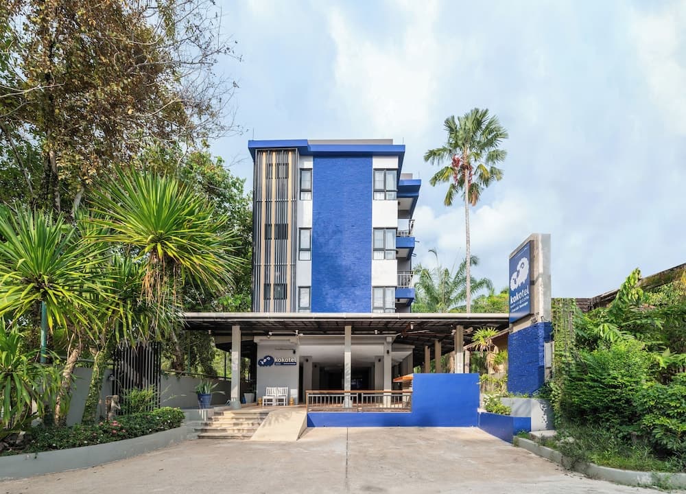 Konaklama yerinin ön cephesi