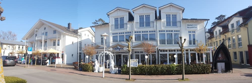 Konaklama yerinin ön cephesi