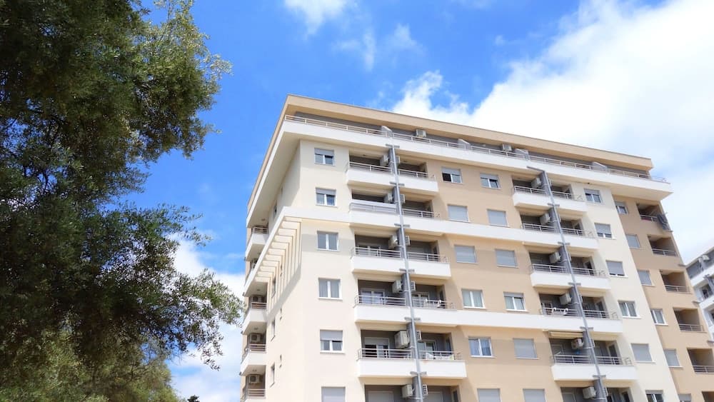 Konaklama yerinin ön cephesi