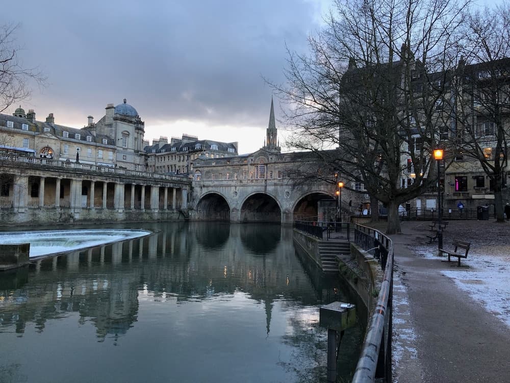 Konaklama yerinden arazi manzarası