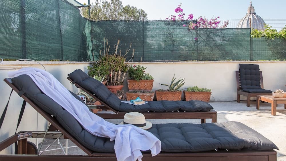 Rental In Rome St. Peter's View Terrace