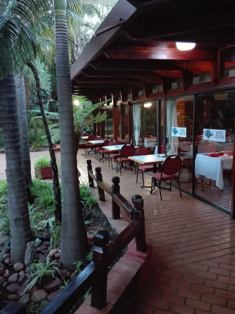 Açık havada yemek servisi