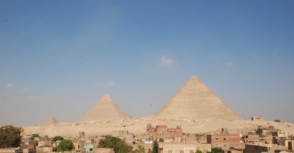 Sunny Pyramids View