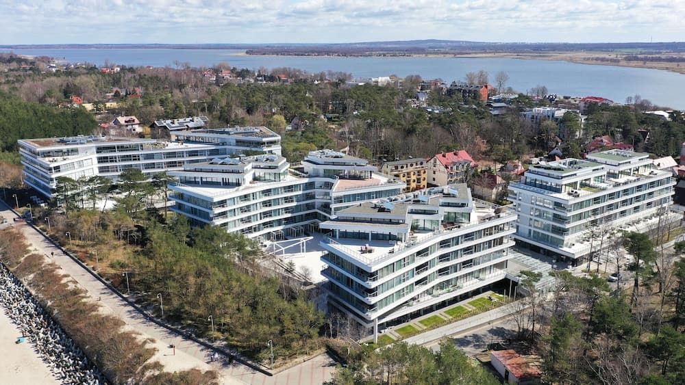 Konaklama yerinin ön cephesi