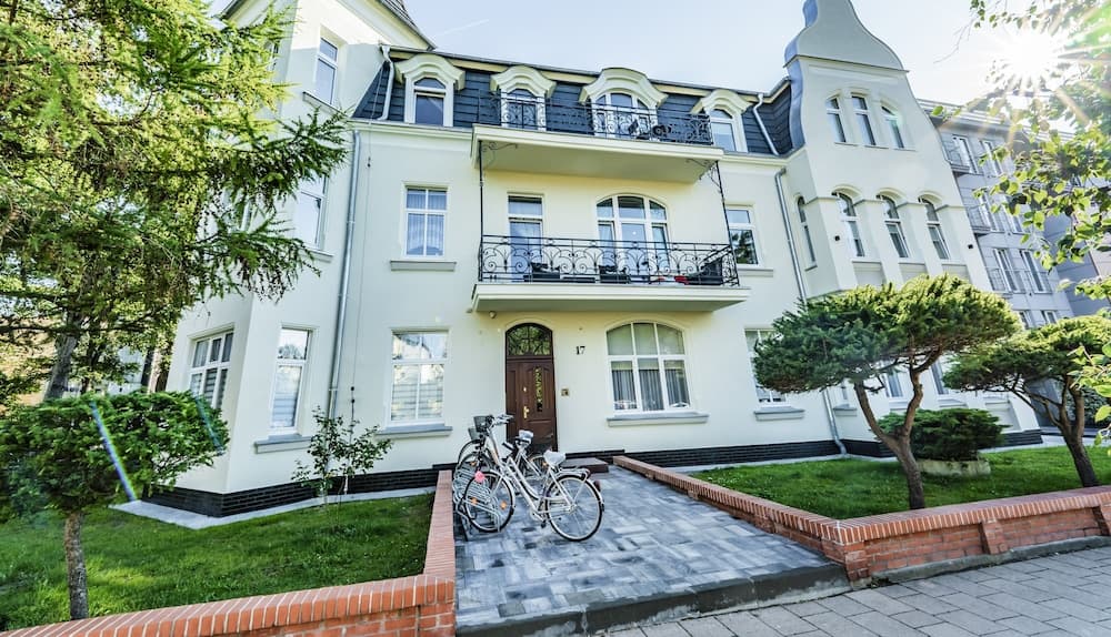 Konaklama yerinin ön cephesi